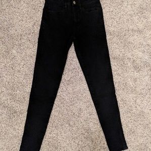 Black skinny jeans